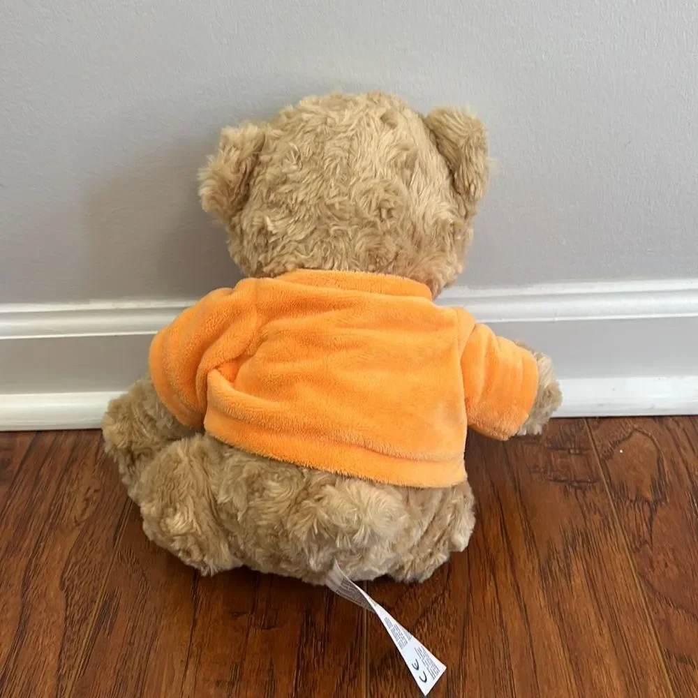 Best Made Toys Global Beige Teddy Bear Orange Shirt 10” Plush Toy Stuffed Animal - Picture 8 of 11